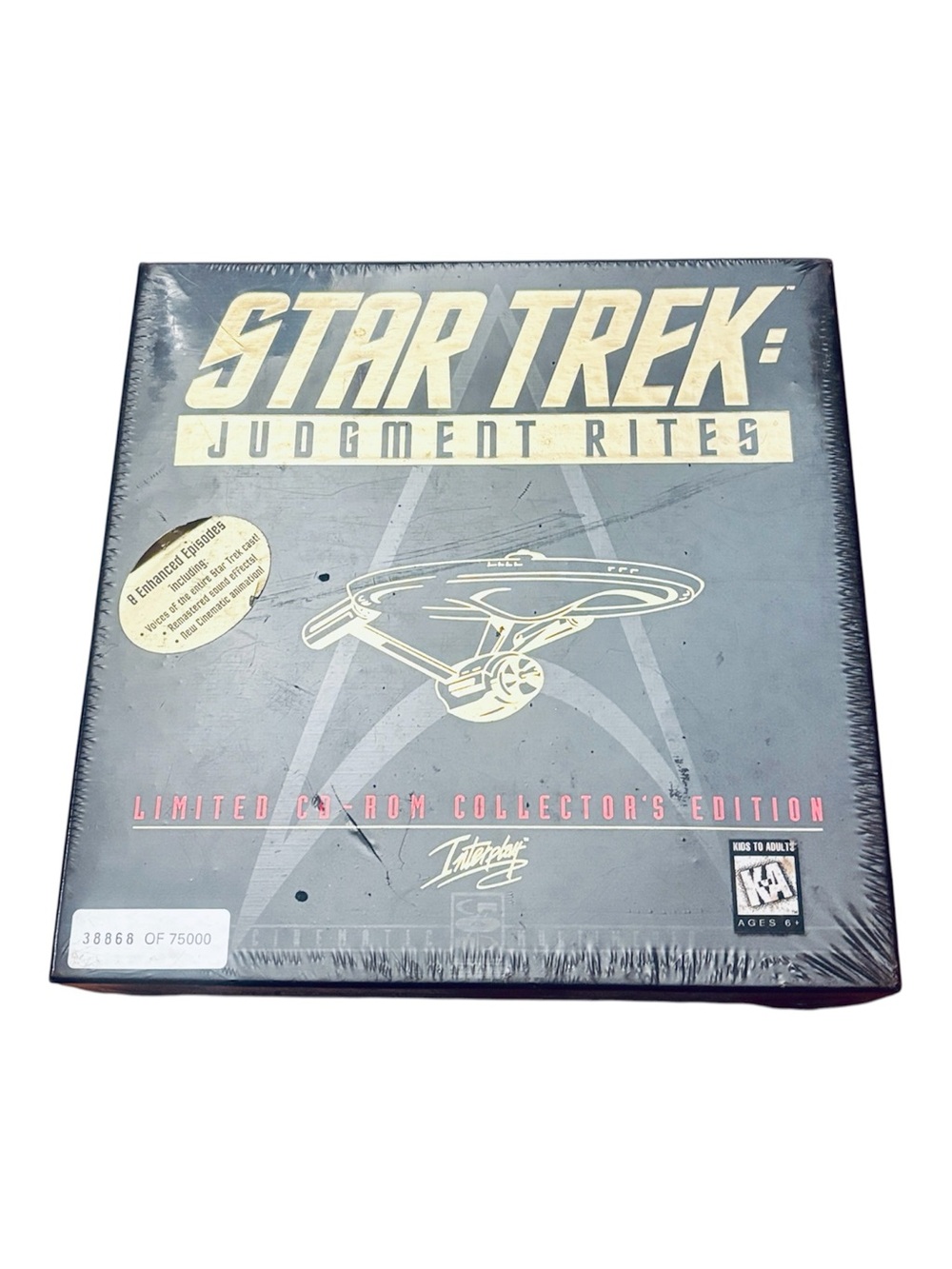 NIB Star Trek: Judgment Rites Limited CD-ROM Collector’s Edition PC Game